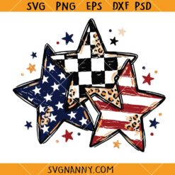 Patriotic Stars SVG, Merica Stars SVG, Patriotic Stars SVG