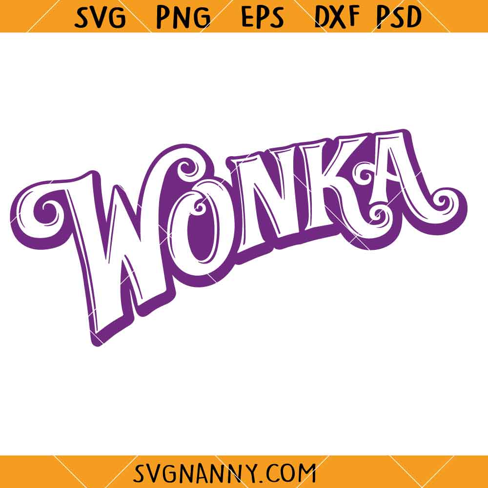 Wonka logo SVG, Willy Wonka logo SVG, Wonka Movie logo SVG