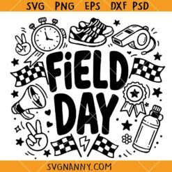 Field Day School Game Day SVG, Field Day Vibes Svg, School Shirt SVG, Back To School Svg, School Field Day Svg