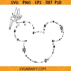 Tinkerbell Disneyworld SVG, Tinkerbell Svg, Walt Disney World Svg, First Disney World Svg