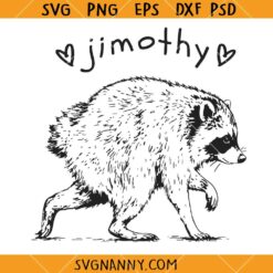 Jimothy Raccoon SVG, Trashy SVG, Opossum SVG, Animals Lover SVG