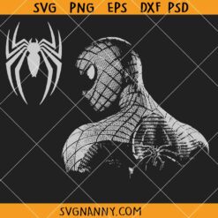 Spider Comic Book Hero SVG, Superhero SVG, Marvel SVG, Spiderman Comic Book Art SVG