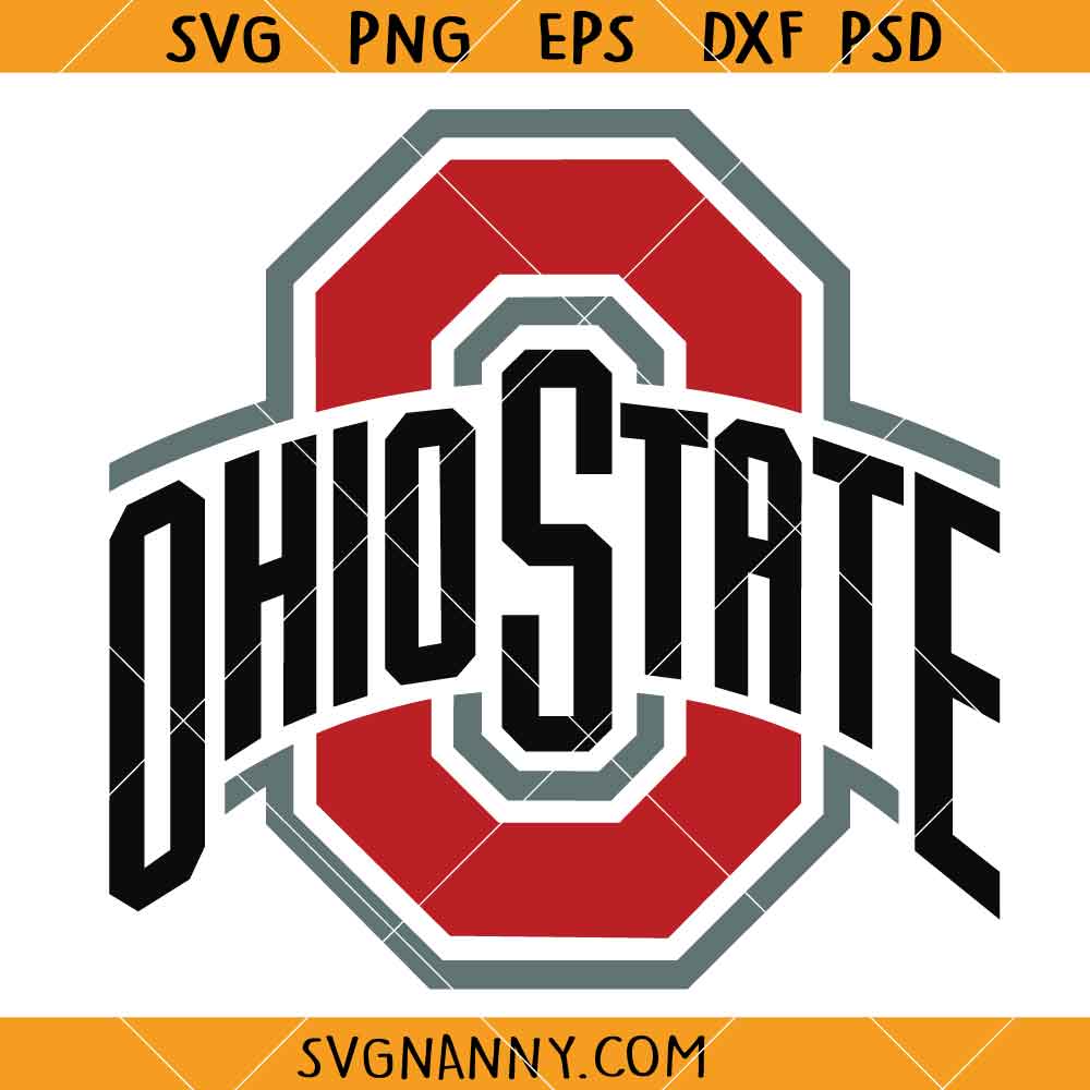 Ohio State Buckeyes SVG, School Spirit SVG, Ohio State Pride SVG
