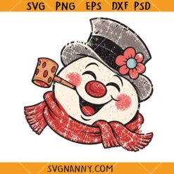 Retro Snowman SVG, Winter Christmas SVG, Christmas Humor Shirt SVG