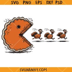 Retro Thanksgiving Pumpkin Pie Chasing SVG, Fall Vibes SVG, Pumpkin Season SVG