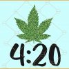 420 weed svg file, 420 glitter weed svg, weed leaf svg, Happy 420 svg