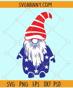 4th of July gnome svg
