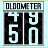 50th birthday oldometer svg