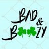 Bad and boozy svg
