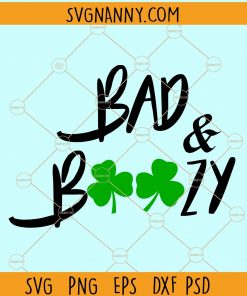 Bad and boozy svg