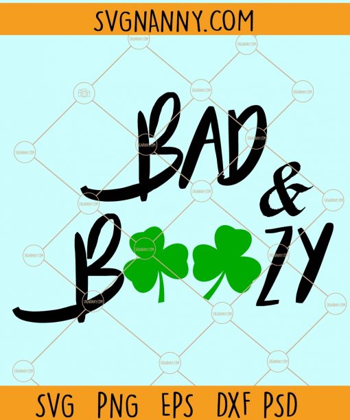 Bad and boozy svg