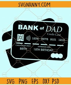 Bank of dad svg