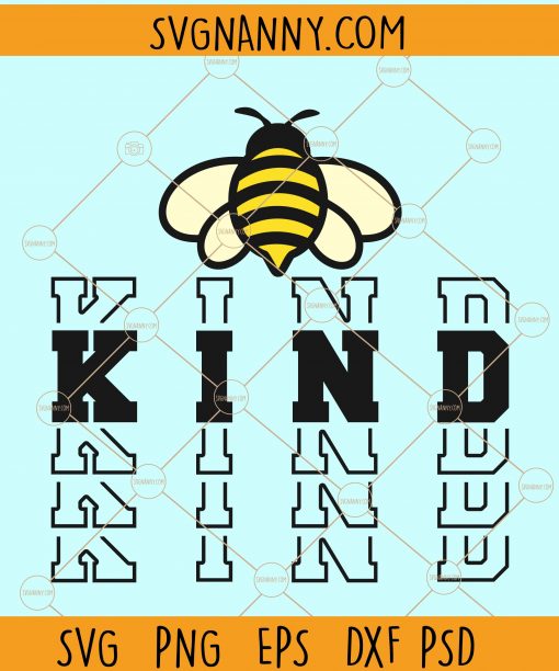 Bee kind svg