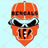 Bengals bandana mask svg