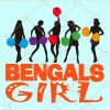 Bengals cheer girls svg
