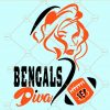 Bengals diva svg