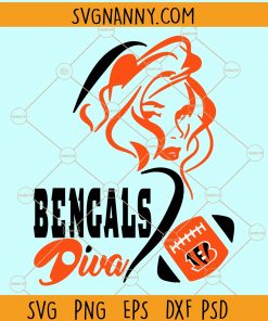 Bengals diva svg