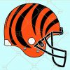 Bengals helmet svg