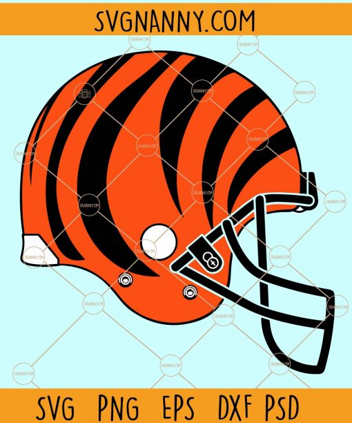 Bengals helmet svg