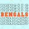 Bengals stacked svg