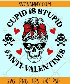 Cupid is stupid Anti-Valentines svg