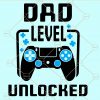 Dad level unlocked svg