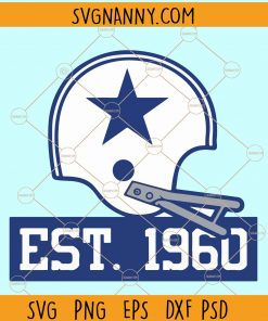 Dallas cowboys Est. 1960 svg