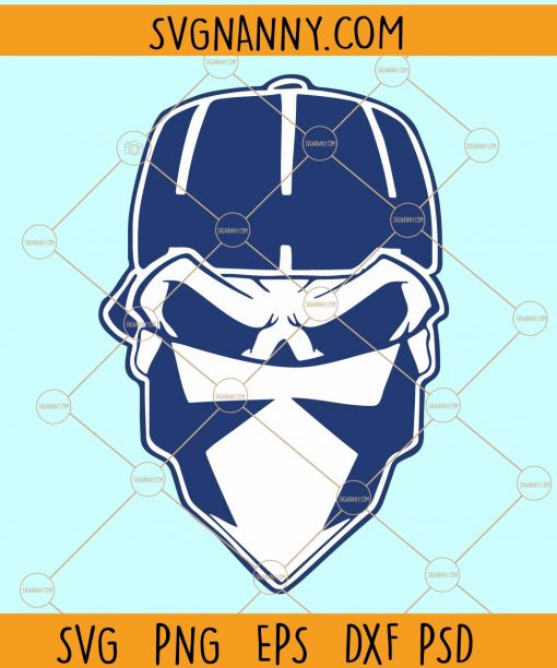 Dallas cowboys Skull svg