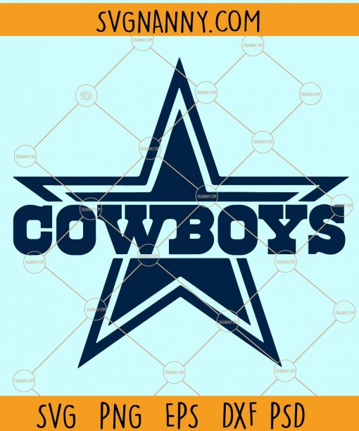 Dallas cowboys star svg