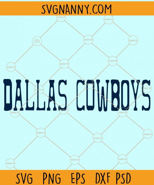 Dallas cowboys svg