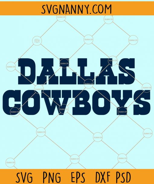 Dallas cowboys svg