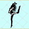 Dance mom silhouette svg