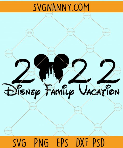Disney family vacation svg