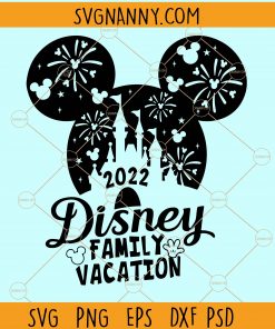 Disneyland family vacation SVG