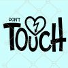 Don't touch svg