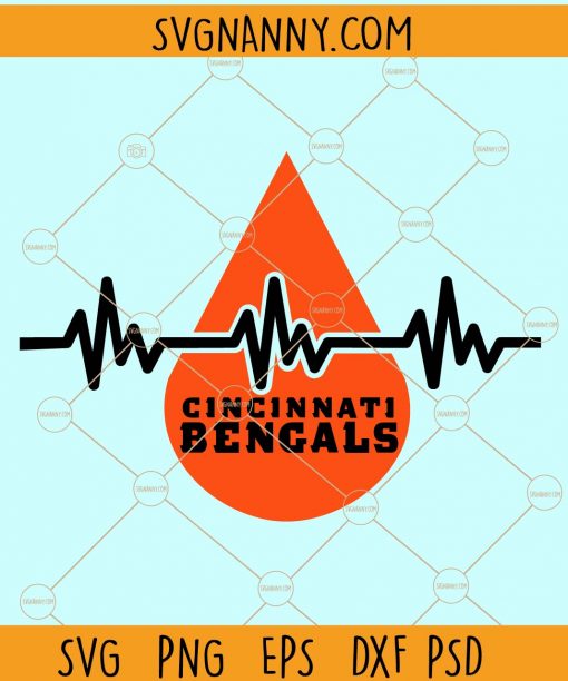 EKG Bengals svg