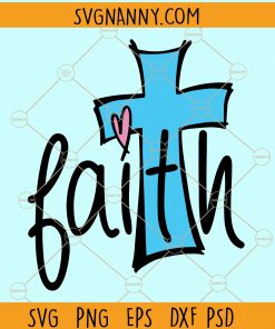 Faith cross svg