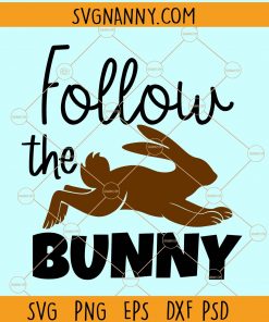 Follow the bunny svg