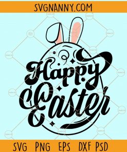 Happy easter svg