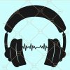 Headphones clipart svg