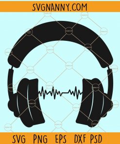 Headphones clipart svg