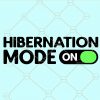 Hibernation mode svg