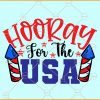 Hooray for the USA svg