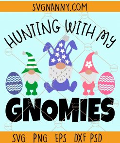 Hunting with my gnomies svg
