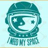 I need my space astronaut svg