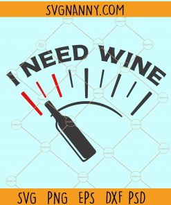 I need wine fuel gauge svg