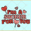 I'm a sucker for you svg