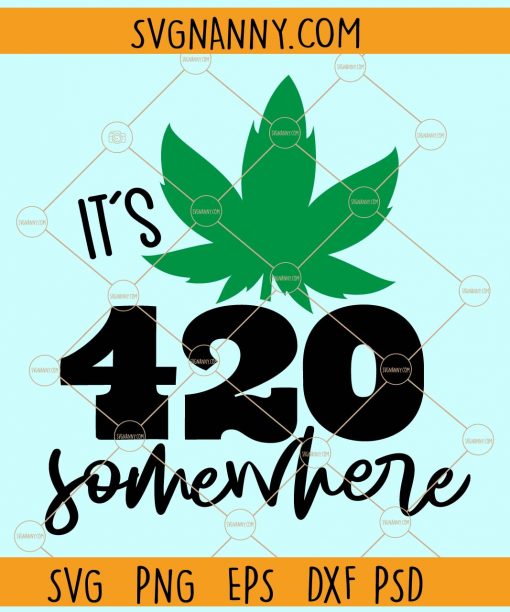 Its 420 somewhere svg