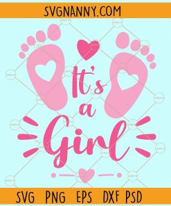 It's a girl svg