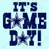 It's game day svg